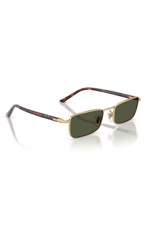 Persol 54mm Rectangular Sunglasses In Gray