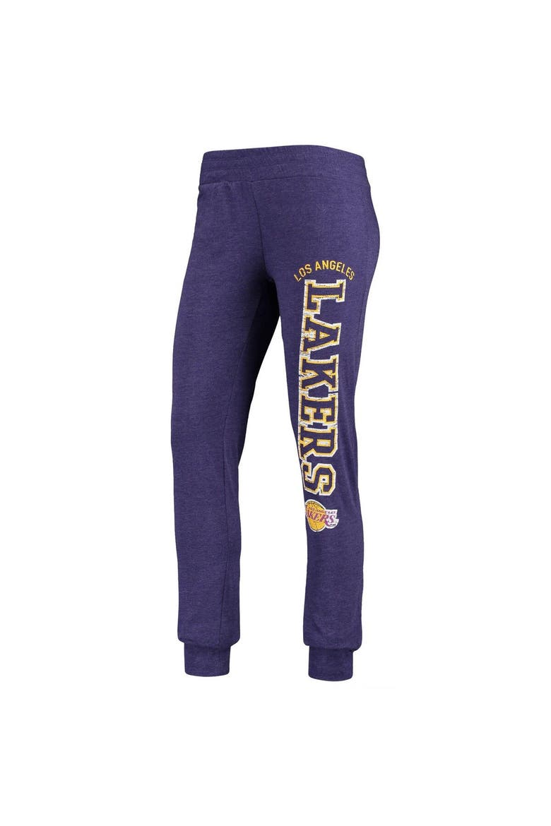 Women's Concepts Sport Purple Los Angeles Lakers Hoodie & Pants Sleep Set, Alternate, color, Purple