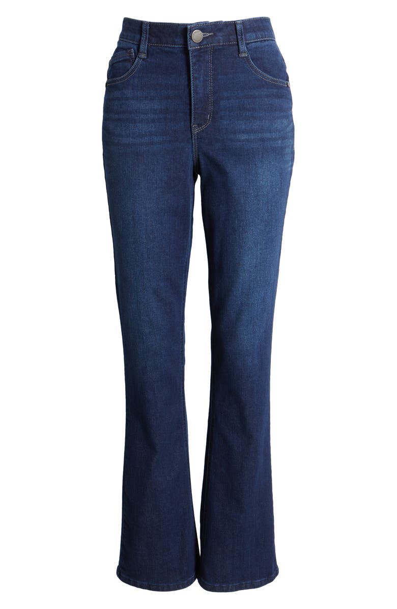 Wit & Wisdom Brittany High Waist Itty Bitty Bootcut Jeans, Alternate, color, Indigo