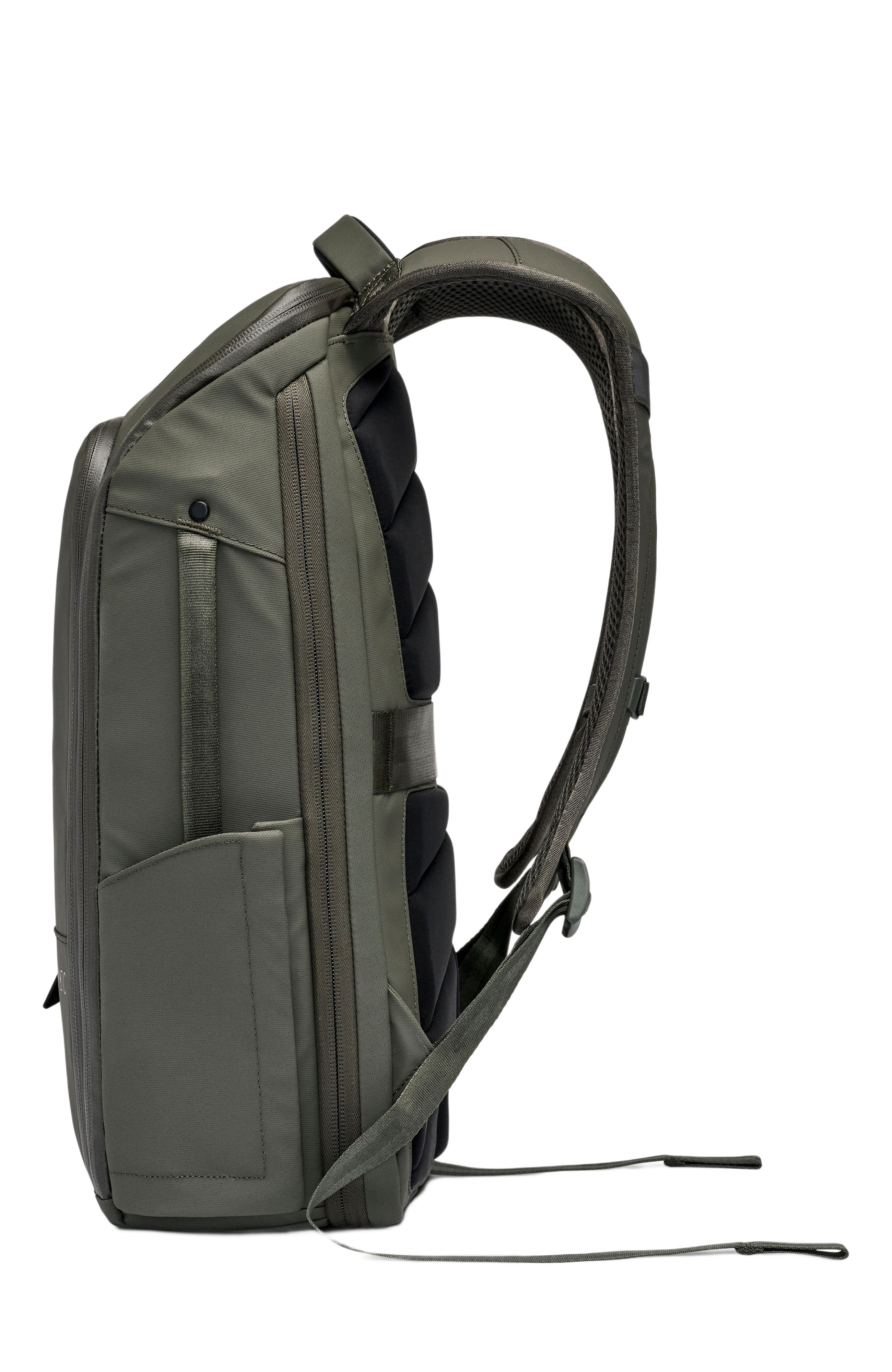 Functional & Lightweight Water Resistant Everyday Backpack, Alternate, color, Olive - 14L