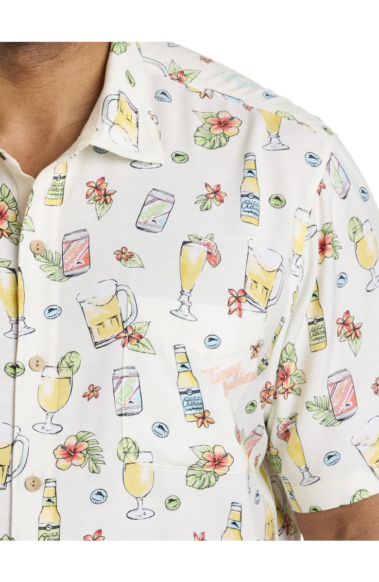 Tommy Bahama Big & Tall Veracruz Cay Brewhama Sport Shirt, Alternate, color, 