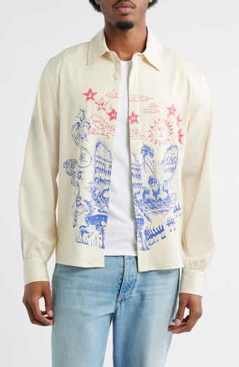 JUNGLES Magic Scribbles Button-Up Shirt