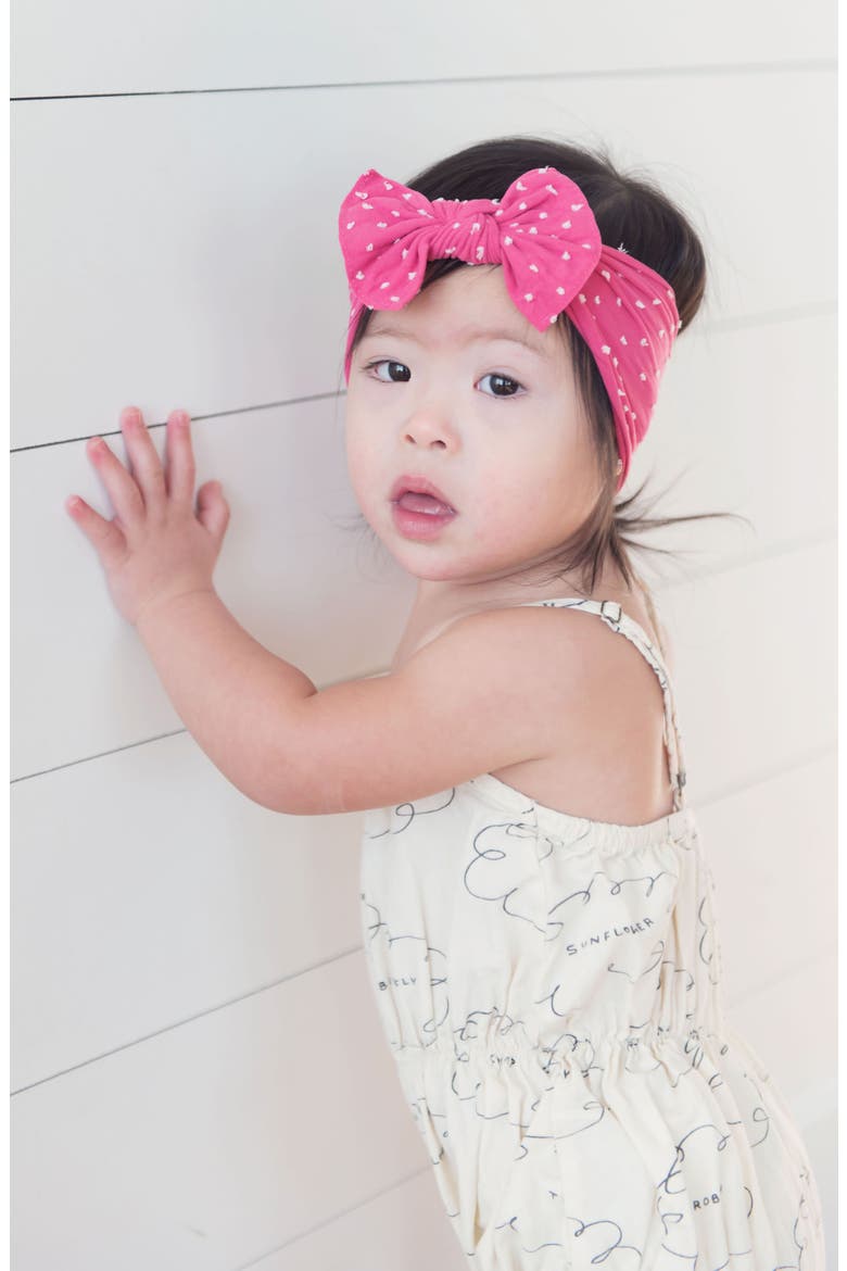 2-Pack Bow Head Wraps, Alternate, color, WH PK DOT/HOT PK DOTDNU