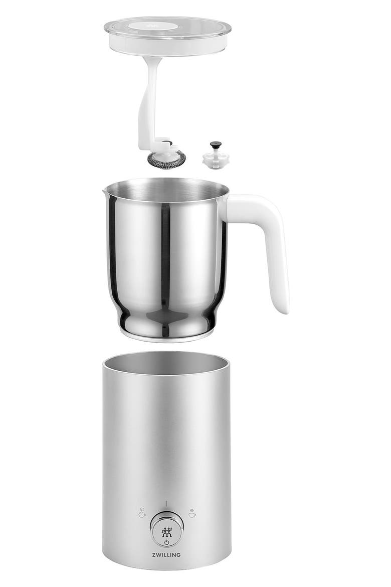 Enfinigy Milk Frother, Alternate, color, SILVER