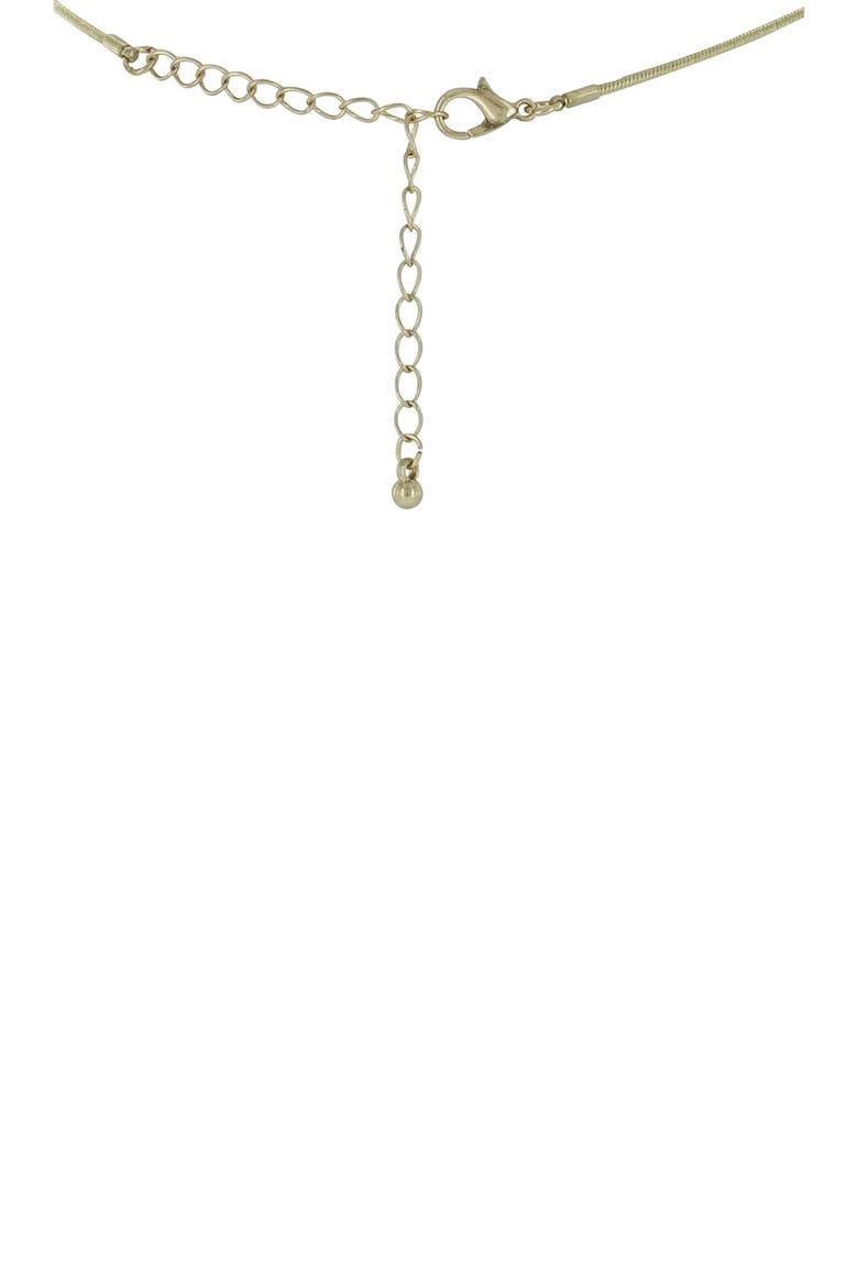 Brooke Gold Plated Pave Star Pendant Sliding Y-Necklace, Alternate, color, METALLIC