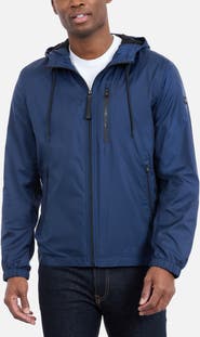 Michael Kors Hooded Windbreaker Jacket