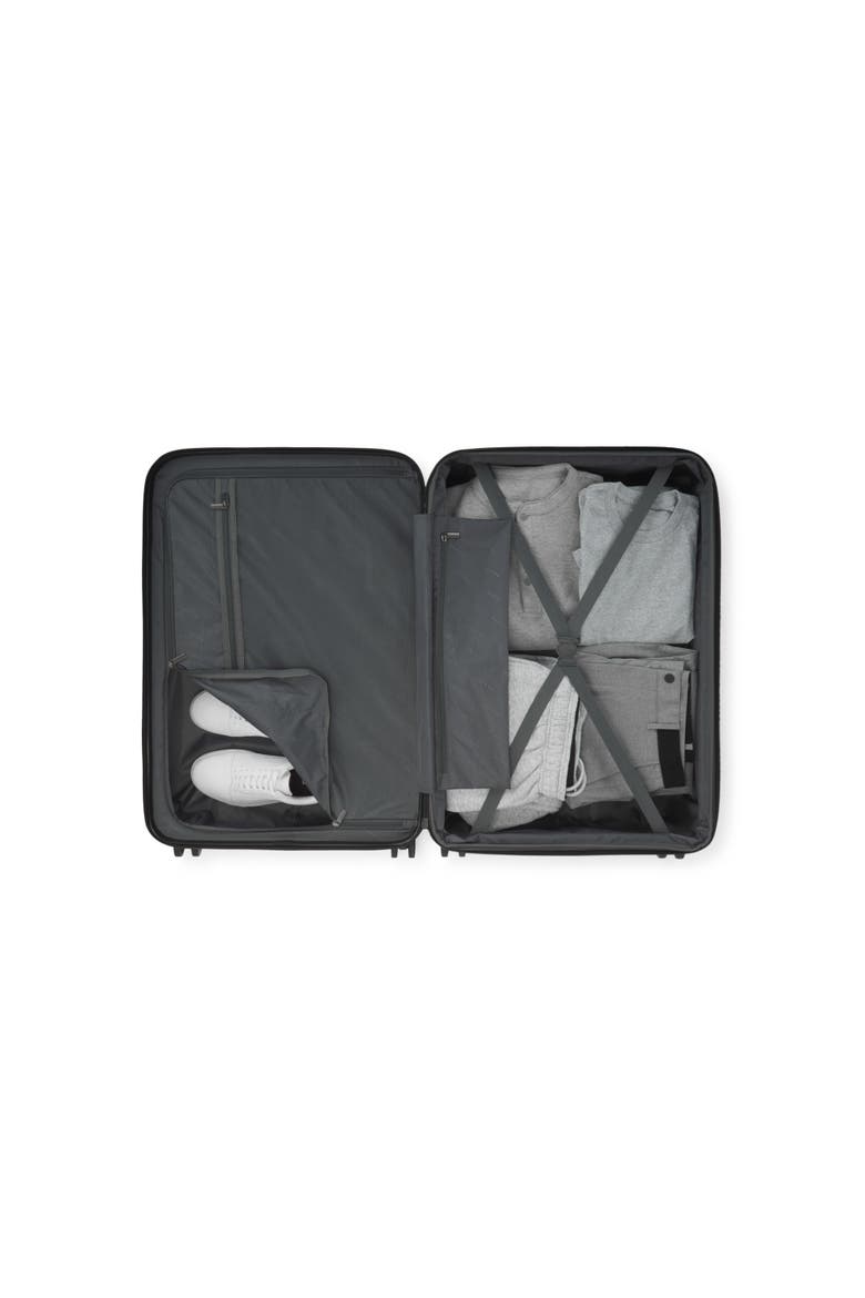 Wellington Hardside Large Luggage with TSA Lock, Alternate, color, Grey