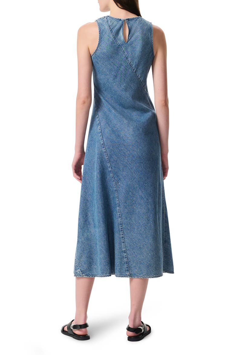 Lisbon Featherweight Denim Midi Dress, Alternate, color, WAVERLY