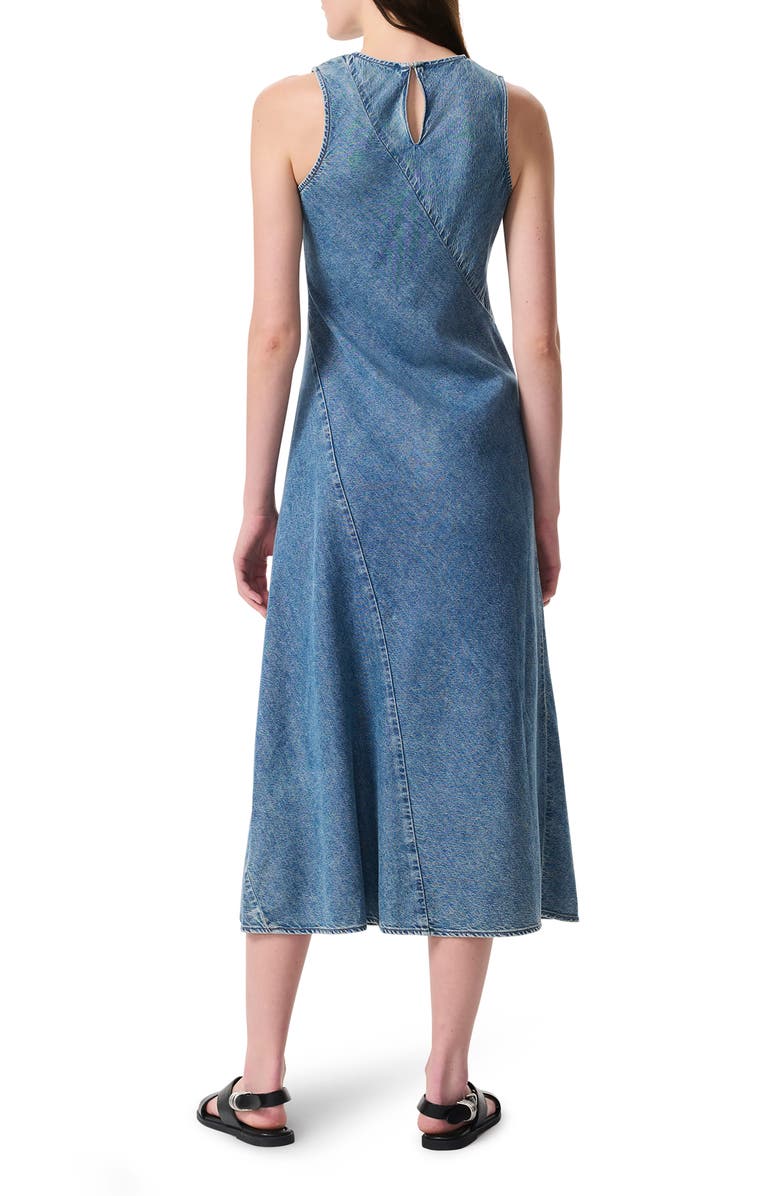 rag & bone Lisbon Featherweight Denim Midi Dress, Alternate, color, 