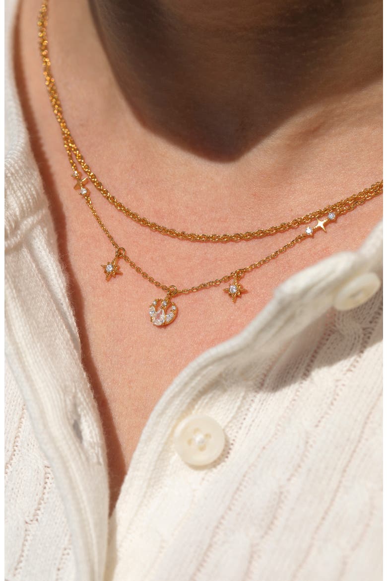 Star Wars Rebel Alliance Charm Necklace, Alternate, color, GOLD
