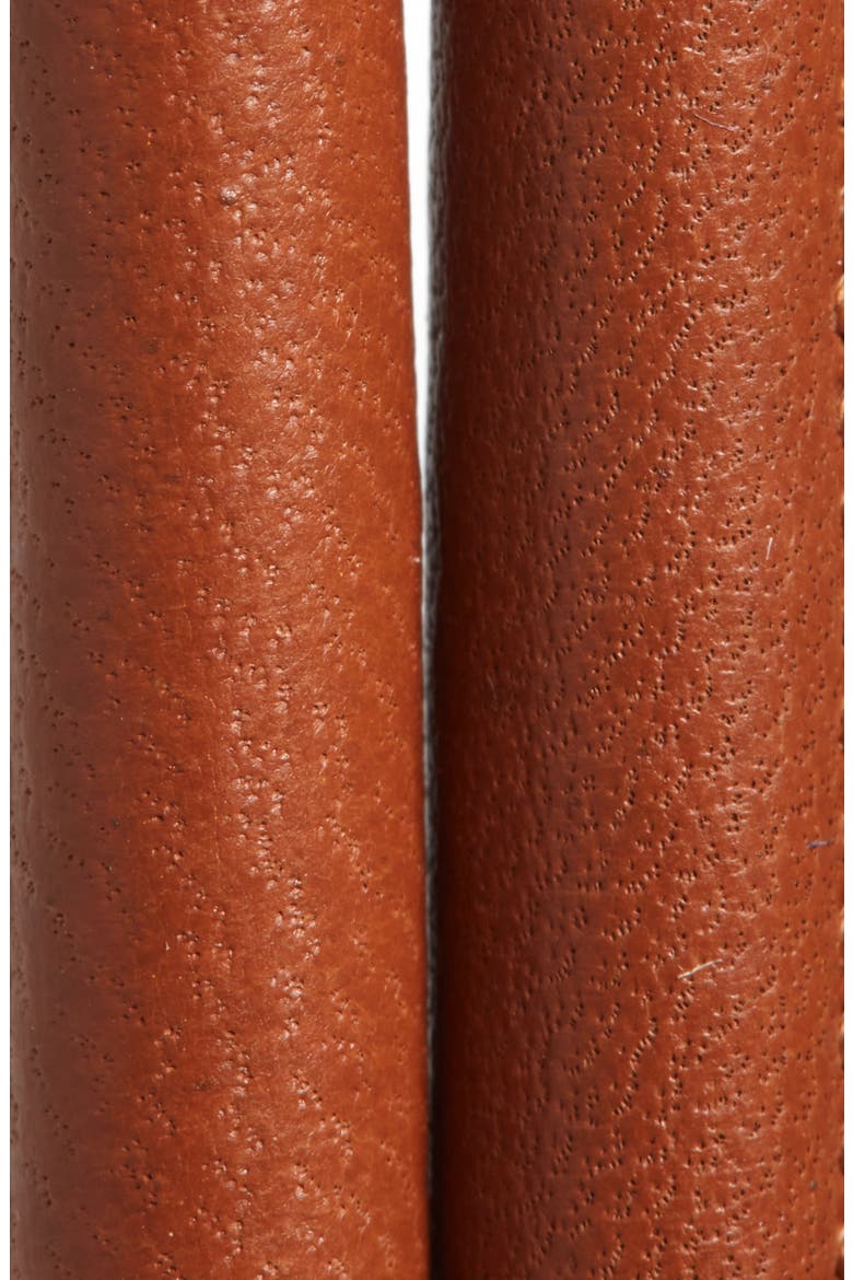 Silvia Leather Belt, Alternate, color, COGNAC/GOLD