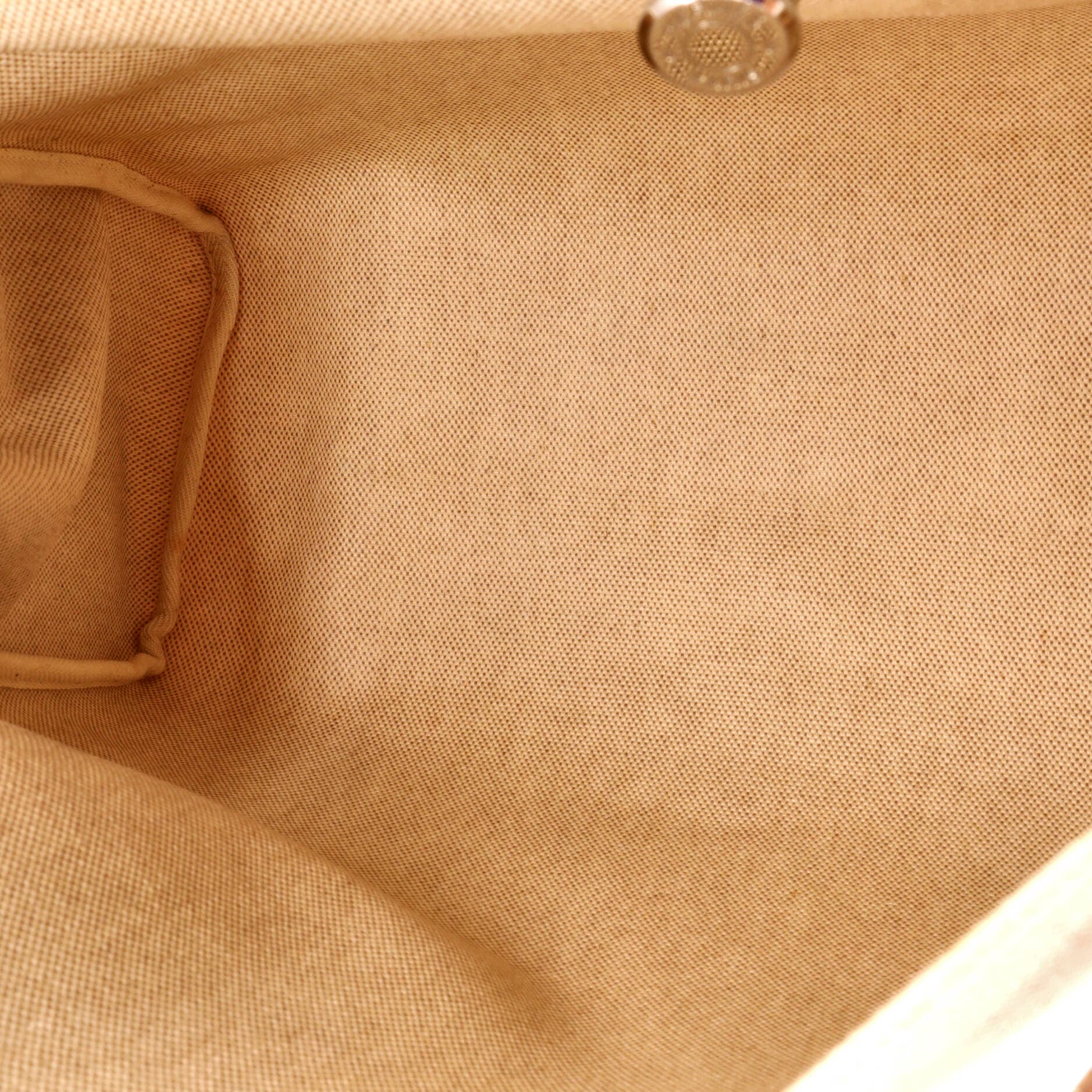 Pre-Owned Hermes Herbag Toile and Leather MM, Alternate, color, 