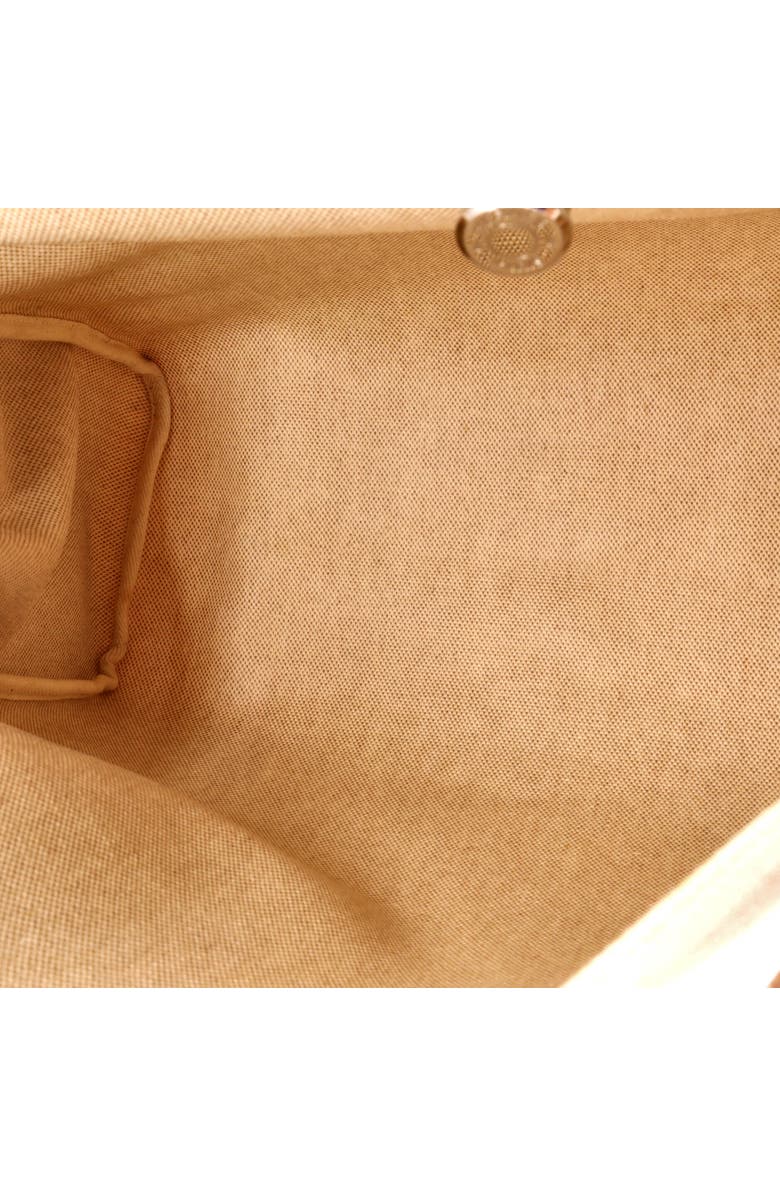 Pre-Owned Hermes Herbag Toile and Leather MM, Alternate, color,