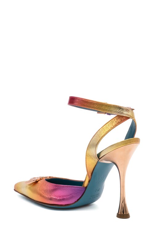 Valentina Rangoni Sirena Palm Tree Appliqué Pump