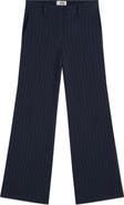 Scotch & Soda Kids' High Waist Wide Leg Stripe Pants
