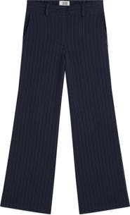 Scotch & Soda Kids' High Waist Wide Leg Stripe Pants