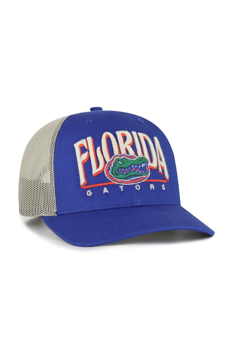 '47 Men's '47 Royal Florida Gators Arid Adjustable Trucker Hat, Alternate, color, Royal