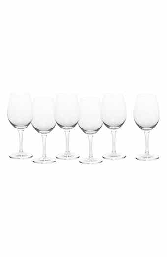 Banquet Set of 6 White Wine Glasses