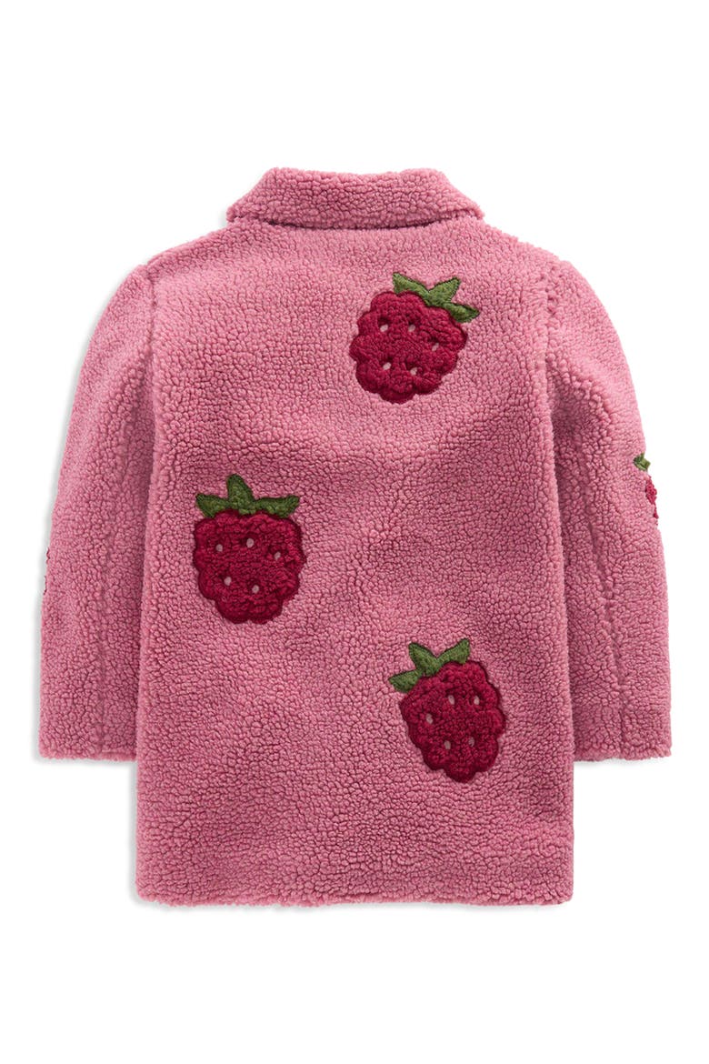 Kids' Borg Interest Jacket, Alternate, color, PINK RASPBERRIES