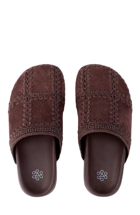 Bolinas Suede Clog Shoe