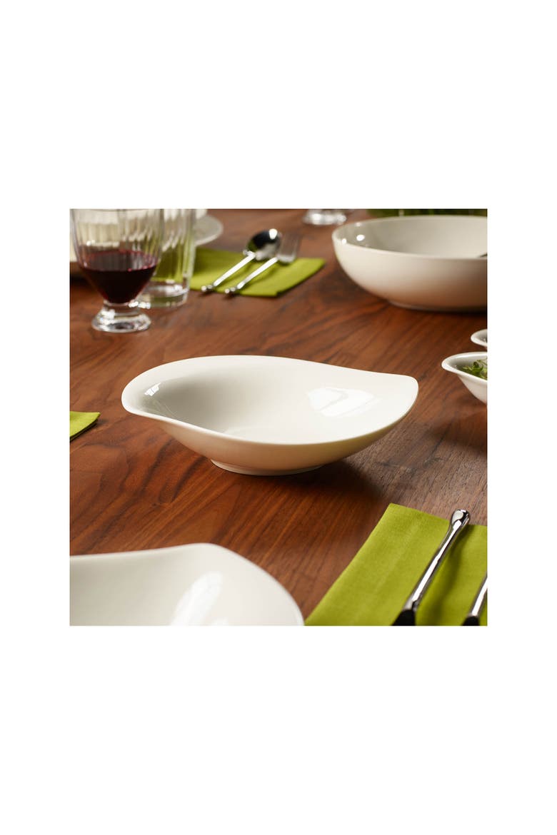 New Cottage Special Serve Salad Deep Bowl, Alternate, color, white