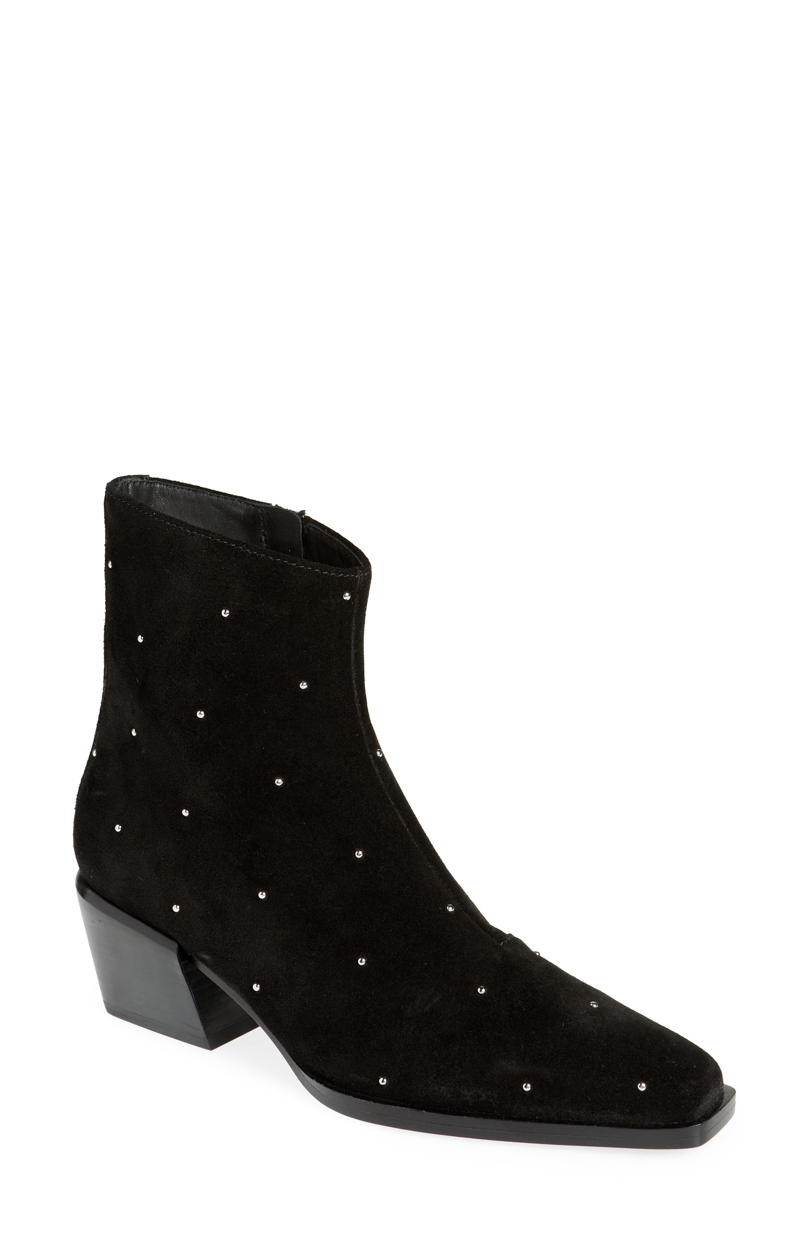 rag & bone Joni Block Heel Bootie, Main, color, Blksd