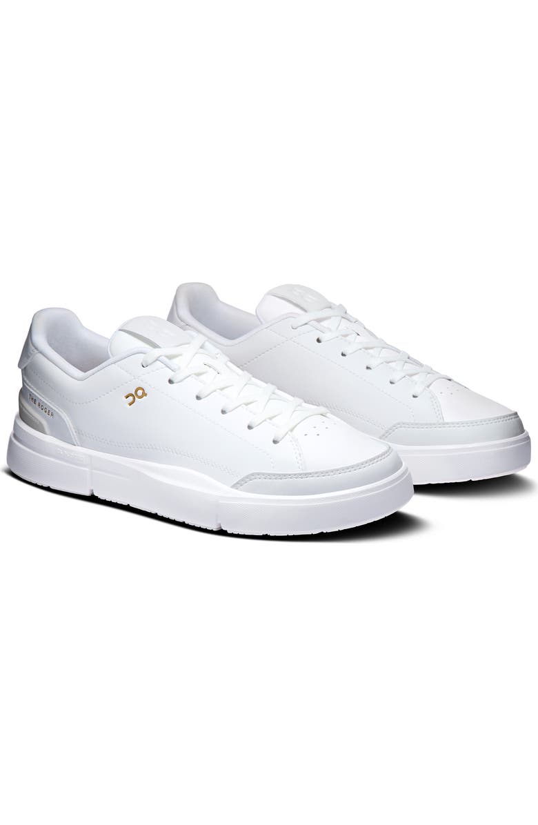 On THE ROGER Centre Court Tennis Sneaker, Main, color, White/ White