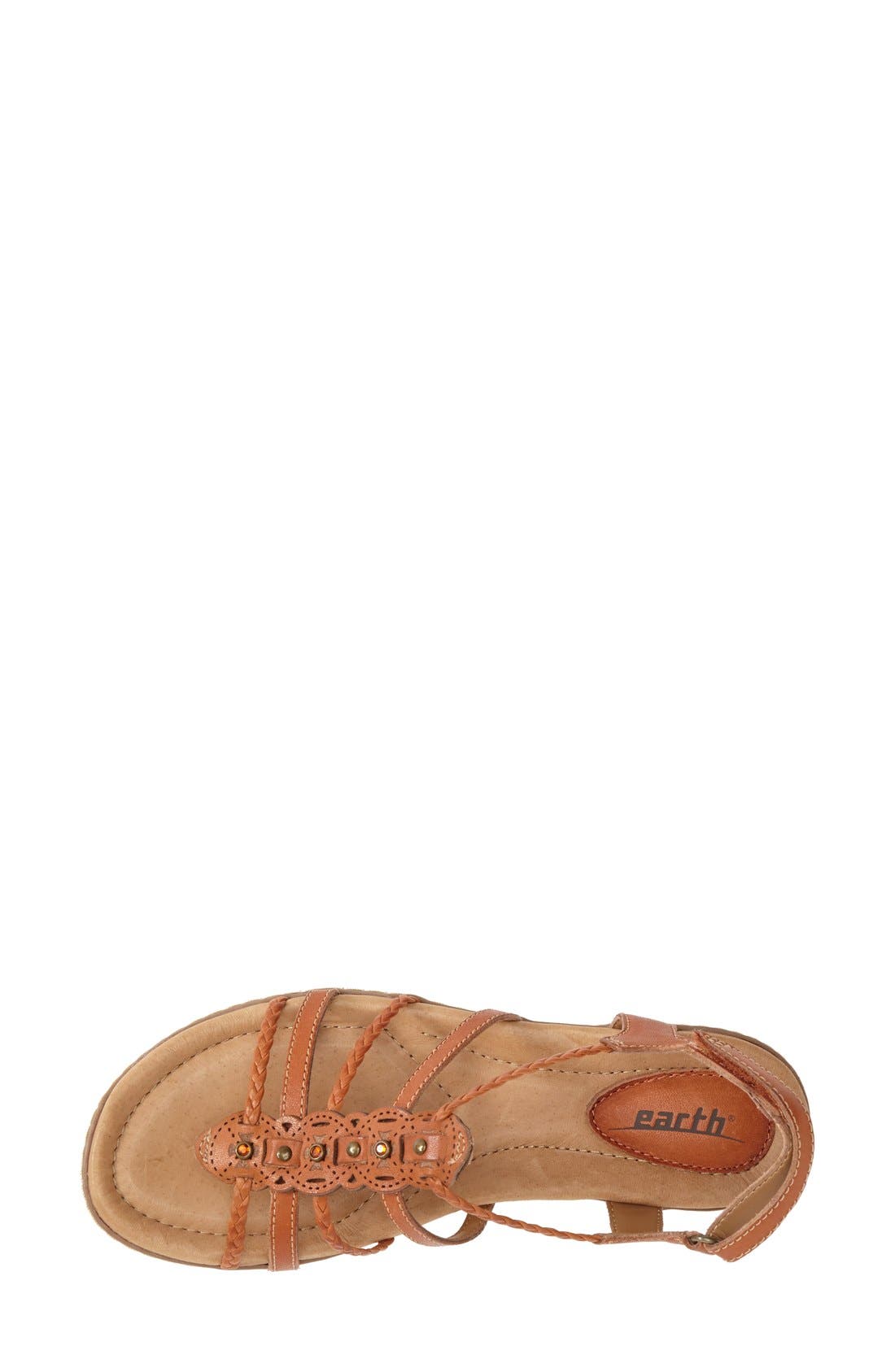 'Bluff' Sandal, Alternate, color, BROWN