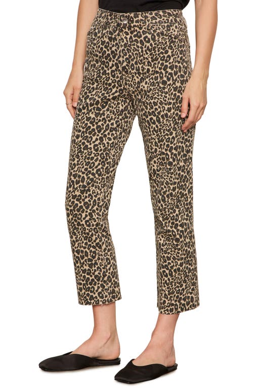 Sanctuary Cadence '90s Raw Hem Crop Straight Leg Jeans In Neutral