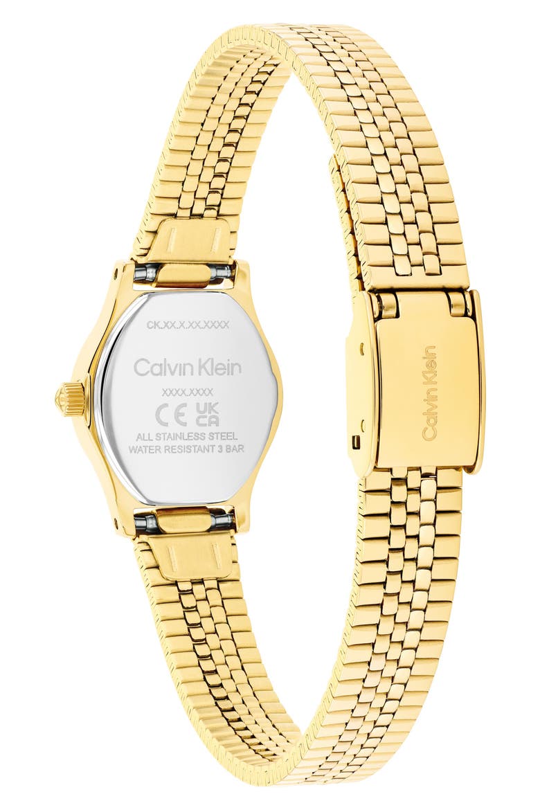 Contemporary Mesh Bracelet Watch, Alternate, color, GOLD