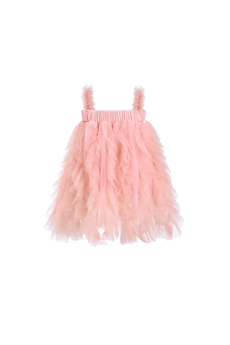 Sleeveless Ruffle Layered Dress, Alternate, color, Pink