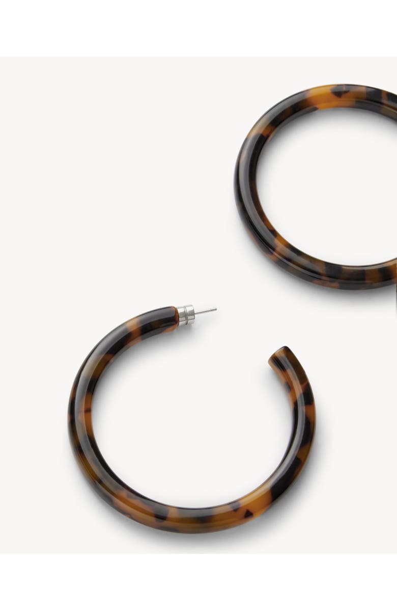 MACHETE Bold Hoops, Alternate, color, Classic Tortoise