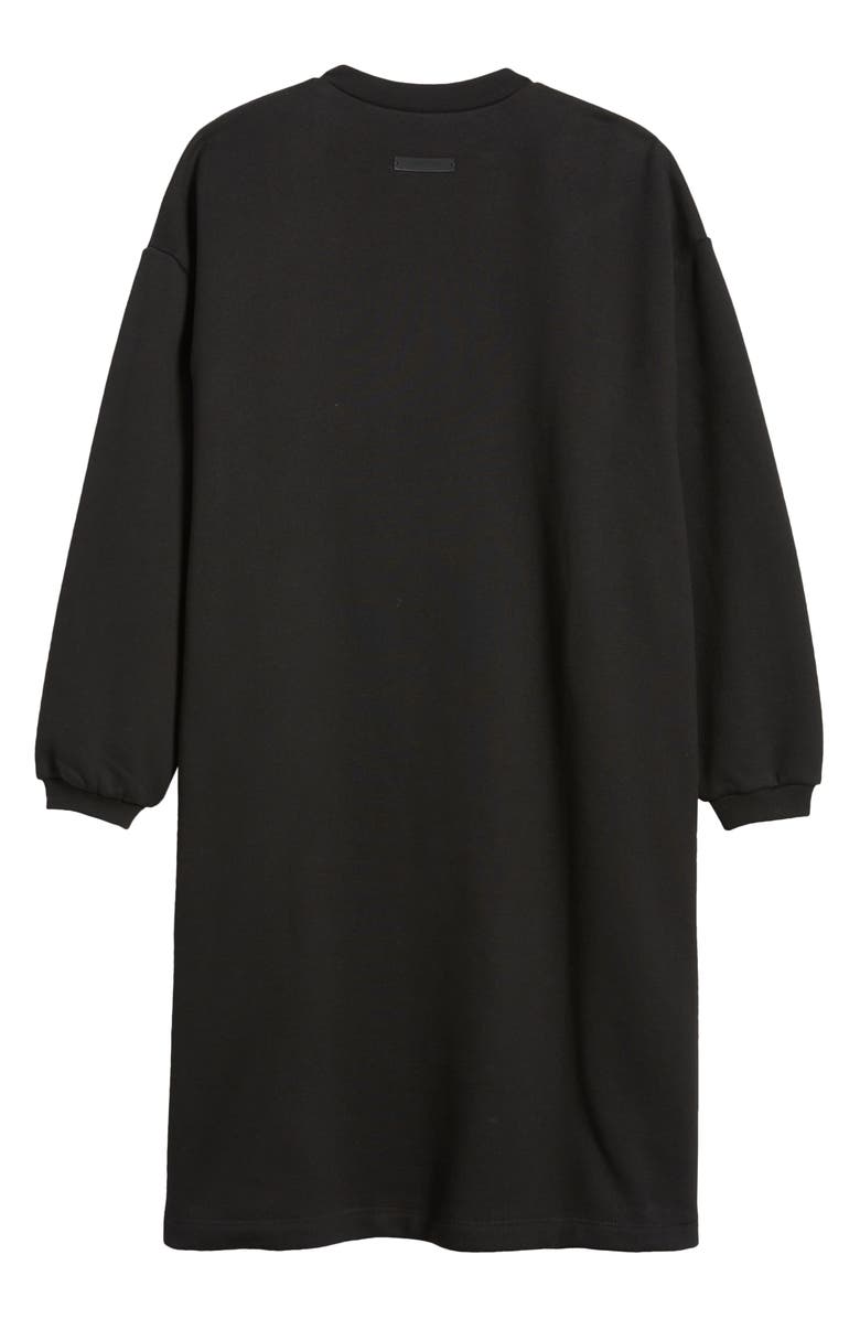 Fear of God Essentials Kids' Crewneck Long Sleeve Sweater Dress, Alternate, color, 