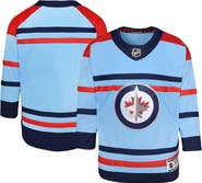 Outerstuff Youth Light Blue Winnipeg Jets Anniversary Premier Jersey