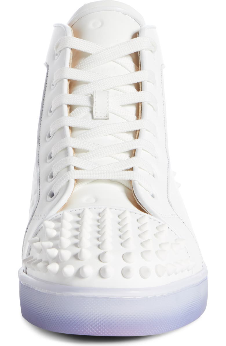Christian Louboutin Lou Spikes 2 Sneaker, Alternate, color,