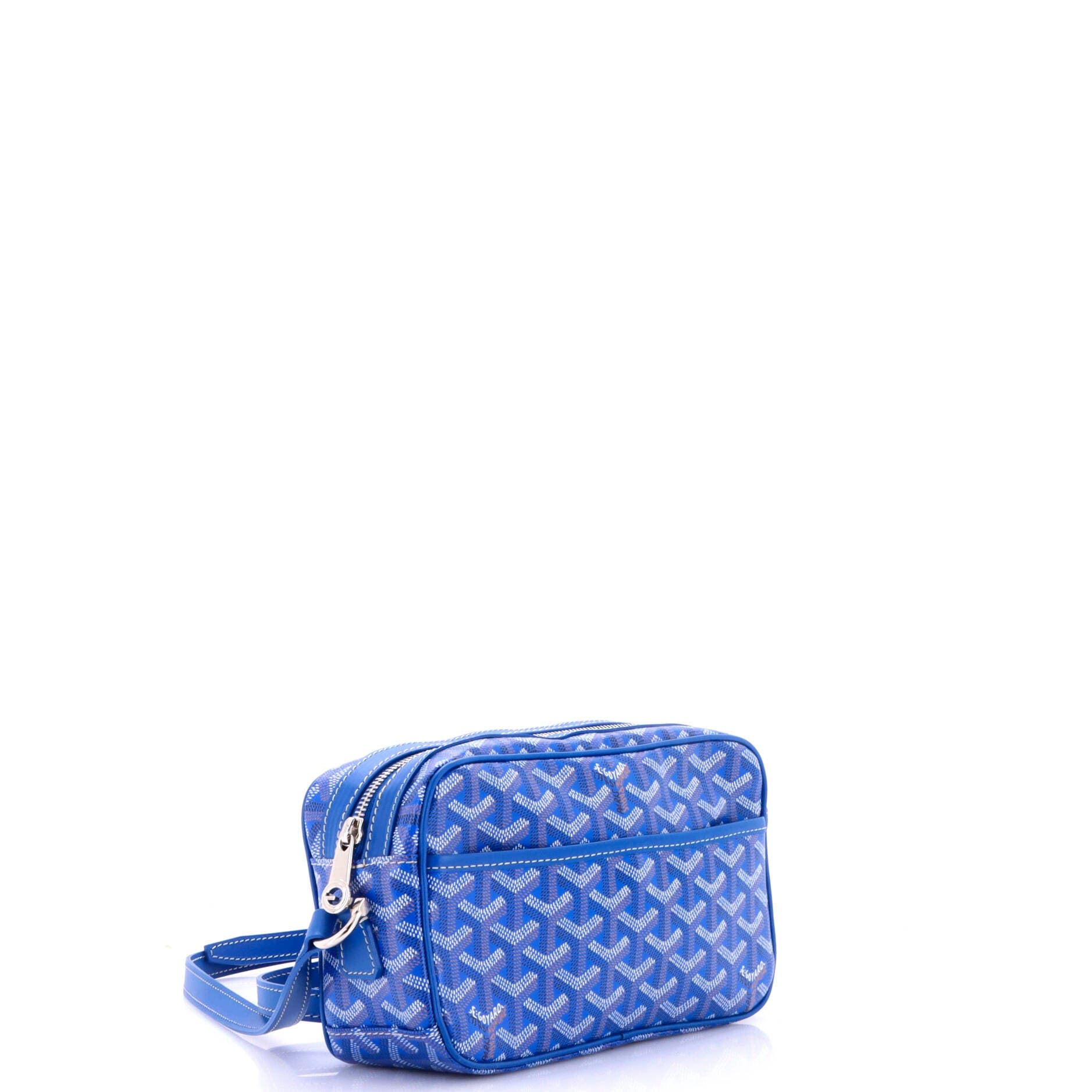 Cap Vert Bag Coated Canvas, Alternate, color, Blue