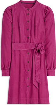 Boden Bre Belted Corduroy Shirtdress
