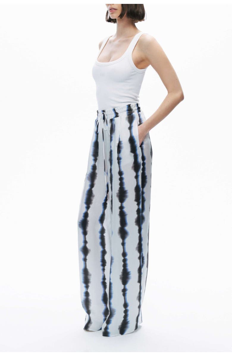 Nocturne Tie-Dye Patterned Pants, Alternate, color, 