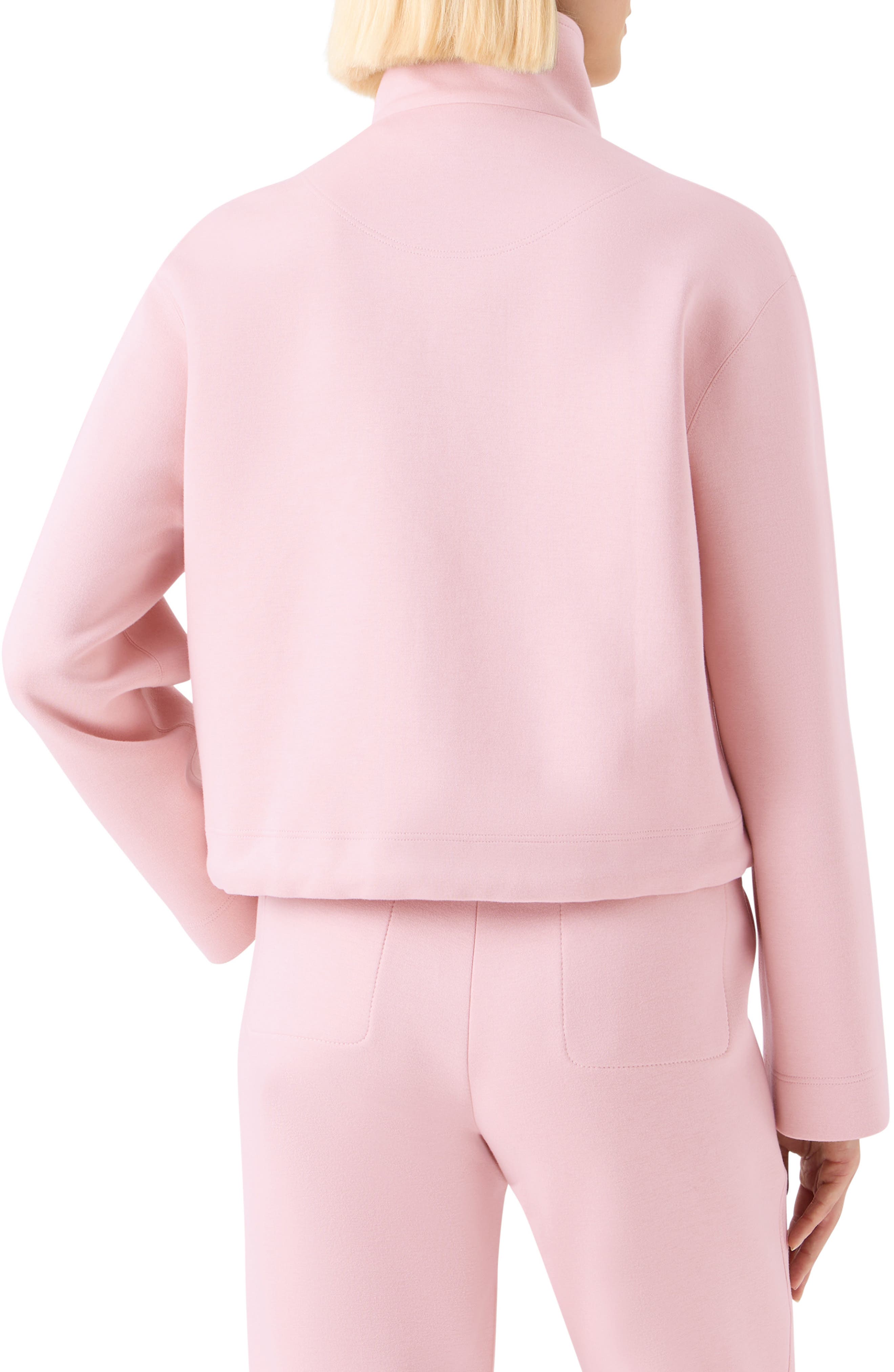 Boxy Wool Crop Jacket - image 2