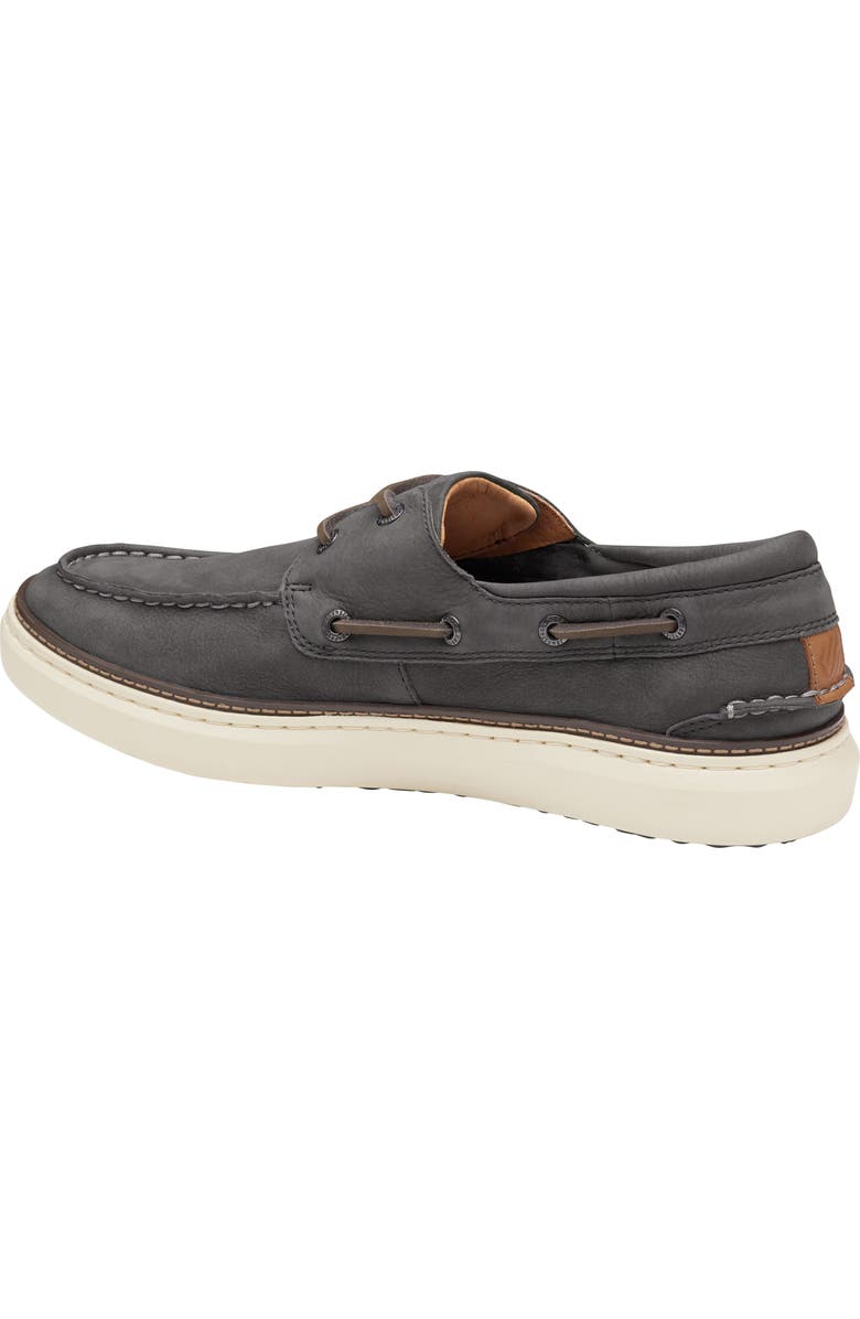 Johnston & Murphy McGuffey 2 Moc Toe Boat Shoe, Alternate, color, Gray Nubuck