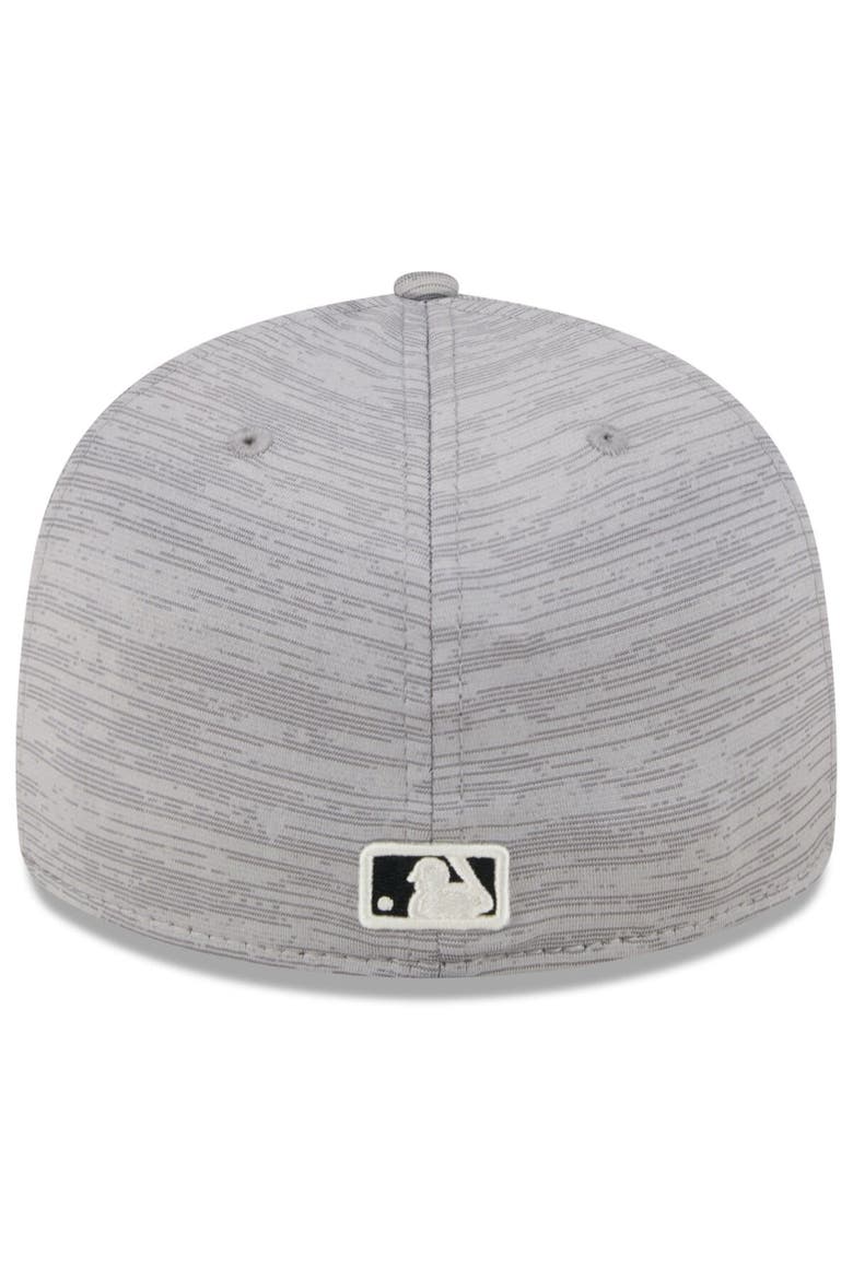 Men's New Era  Gray San Francisco Giants 2024 Clubhouse Low Profile 59FIFTY Fitted Hat, Alternate, color, Heather Gray