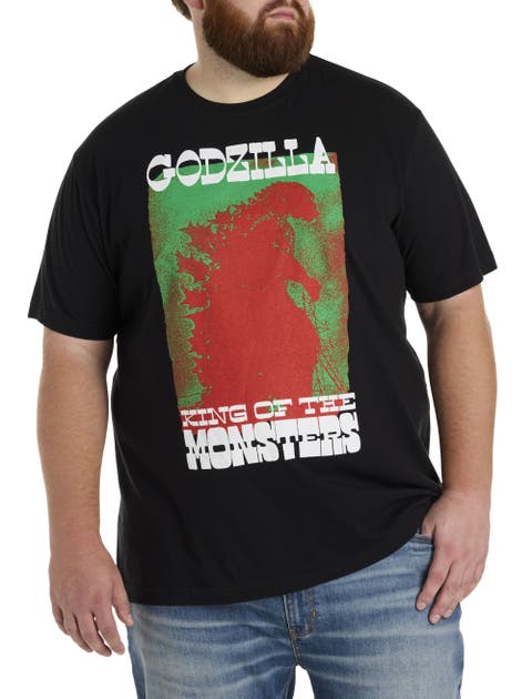 Big & Tall Godzilla King Of Monsters Graphic Tee