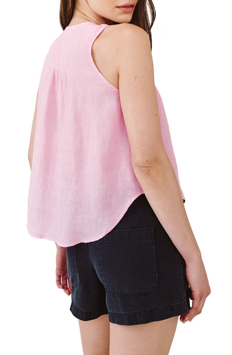 Bella Dahl Pintuck Sleeveless Top, Alternate, color, 