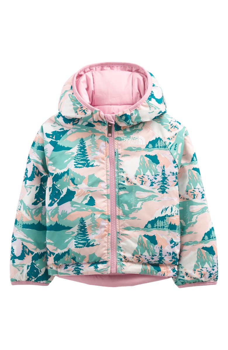 The North Face Perrito Reversible Water Repellent Hooded Jacket, Main, color,