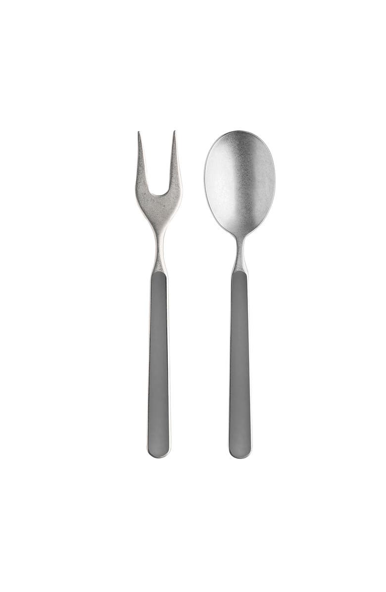 Mepra Fantasia Pewter Serving Set - 2 Pieces, Main, color, Vicuna