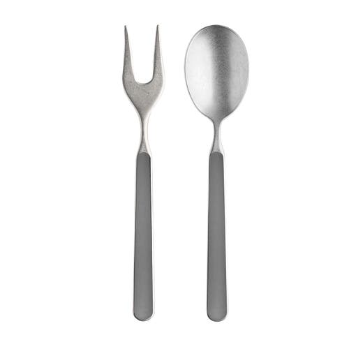 Mepra Fantasia Pewter Serving Set In Multi