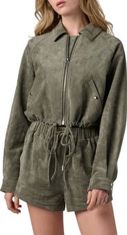 BLANKNYC Faux Suede Jacket