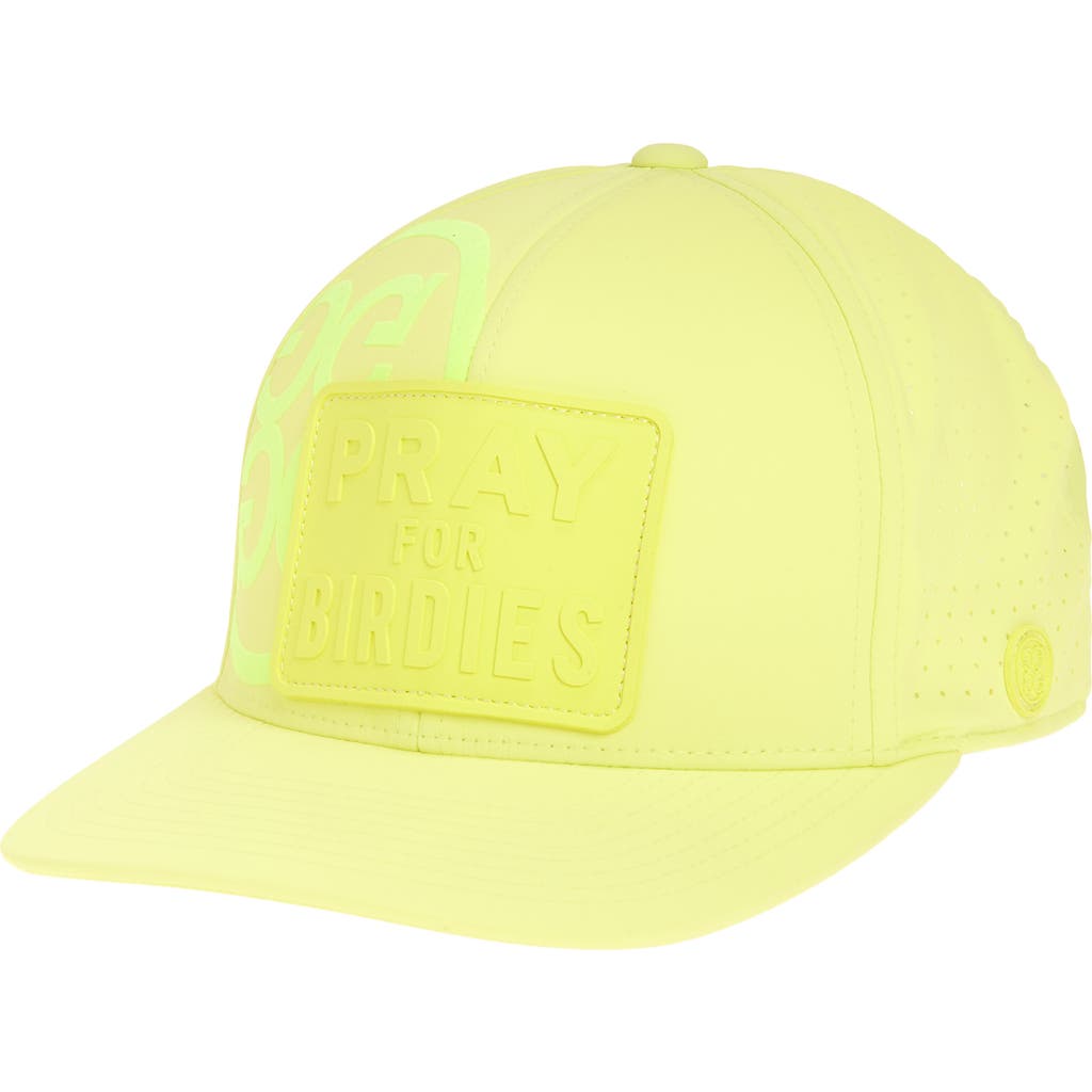 G/fore Pray For Birdies Perforated Cap In Solar