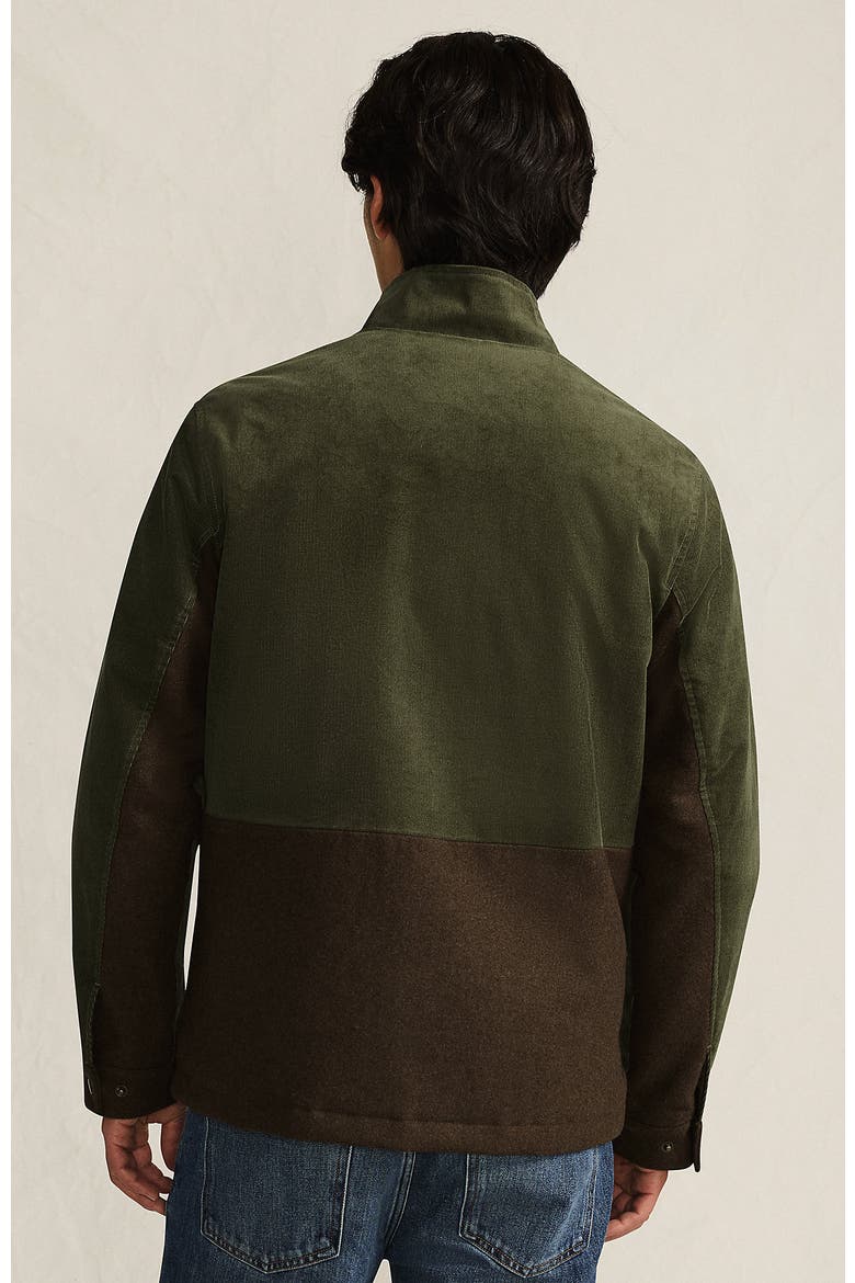Mixed Media Cord Jacket, Alternate, color, Woodland/Walnut Brown