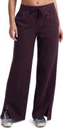 Beyond Yoga LuxeFleece Side Slit Wide Leg Pants